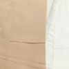 色留袖 良品 しつけ糸付き 一つ紋付き 正絹 風景柄 袷仕立て 身丈162.5cm 裄丈65cm ベージュ_画像18