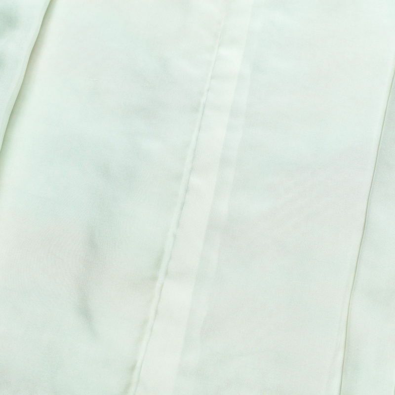 小紋 良品 絞り 正絹 古典柄 袷仕立て 身丈172cm 裄丈69.5cm 一部しつけ糸付き 緑・うぐいす色_画像18