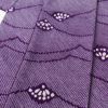 小紋 絞り 正絹 古典柄 袷仕立て 身丈153cm 裄丈64.5cm 紫・藤色_画像5
