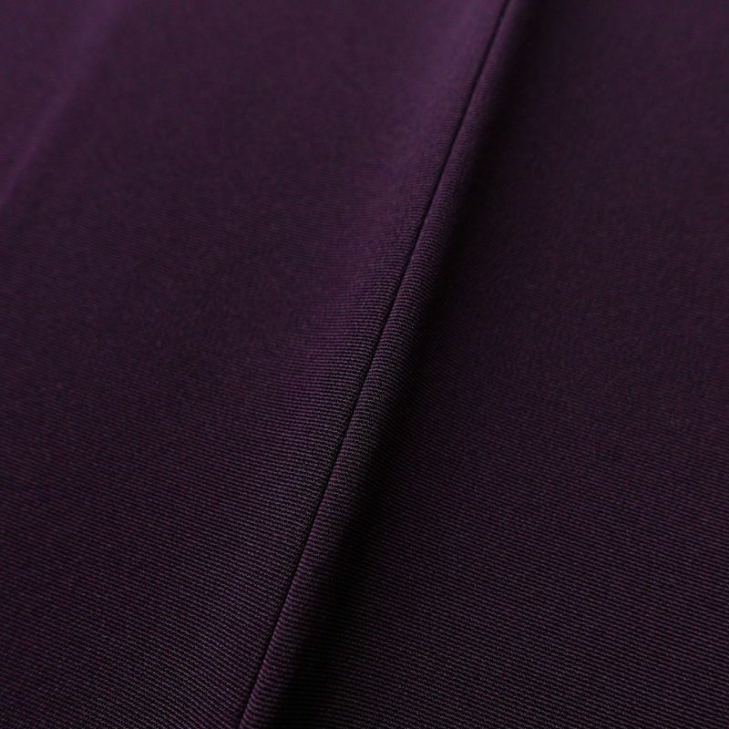 色無地 しつけ糸付き 一つ紋付き 正絹 無地 袷仕立て 身丈163.5cm 裄丈66.5cm 着物 共八掛 紫・藤色_画像7