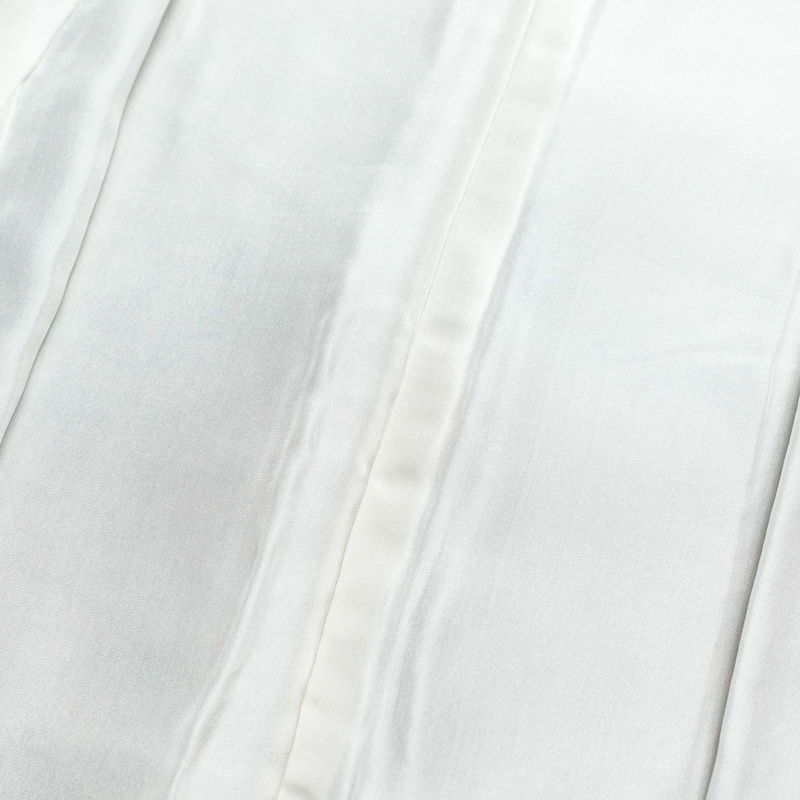 小紋 良品 落款入り 南部幸雄 二代目 縮緬 総柄 正絹 古典柄 袷仕立て 身丈154.5cm 裄丈63.5cm 一部しつけ糸付き 着物 緑・うぐいす色_画像16