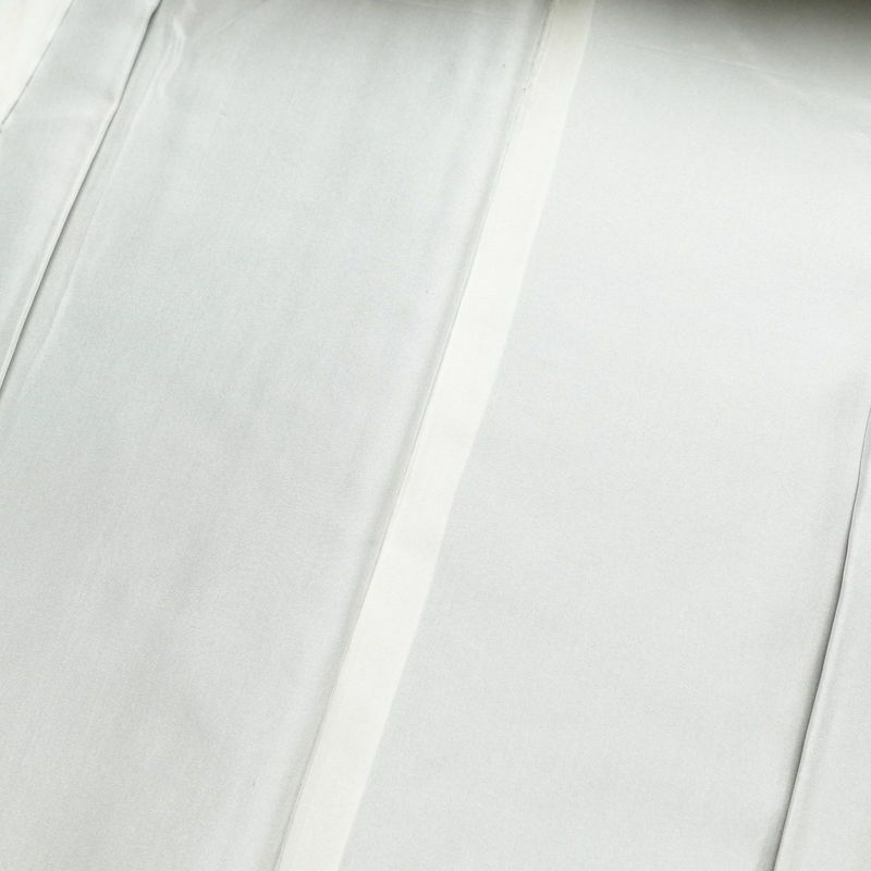 紬 正絹 幾何学柄・抽象柄 袷仕立て 身丈154.5cm 裄丈63cm 着物 青・紺_画像17