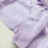 帯揚げ 絞り 正絹 花柄 紫・藤色_画像5