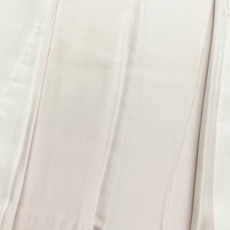 色留袖 良品 綸子 金駒刺繍 一つ紋付き 正絹 古典柄 袷仕立て 身丈164cm 裄丈66.5cm 箔 共八掛 金彩 橙_画像18