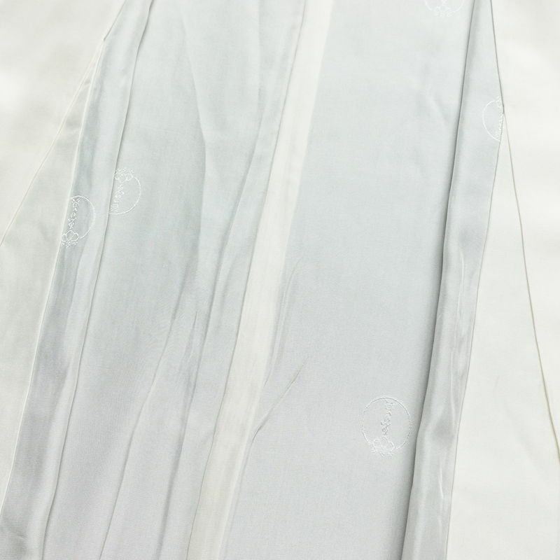 紬 正絹 その他の柄 袷仕立て 身丈156cm 裄丈63cm 緑・うぐいす色_画像17