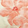名古屋帯 紬地 六通柄 良品 正絹 花柄 名古屋仕立て クリーム_画像3