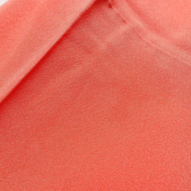 訪問着 縮緬 正絹 古典柄 袷仕立て 身丈158.5cm 裄丈67cm 箔 ピンク_画像12