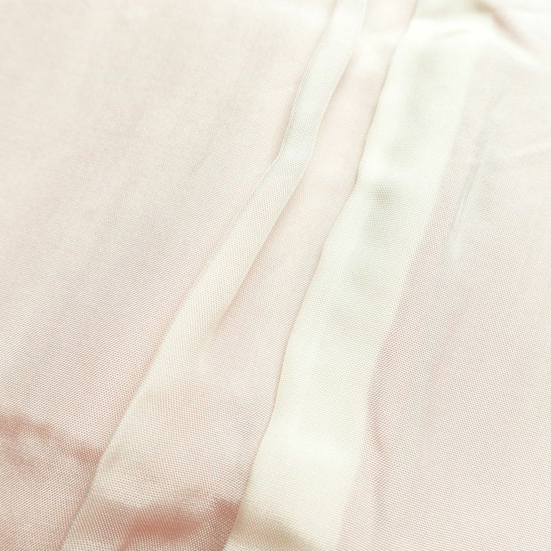 訪問着 縮緬 正絹 古典柄 袷仕立て 身丈158.5cm 裄丈67cm 箔 ピンク_画像19