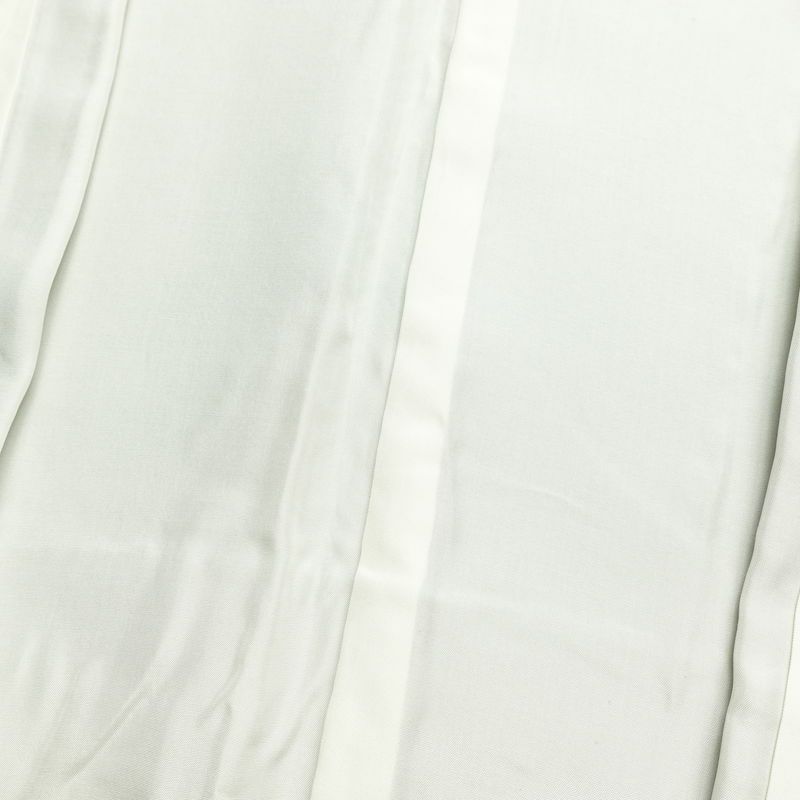 付け下げ 正絹 その他の柄 袷仕立て 身丈167.5cm 裄丈65cm 緑・うぐいす色_画像17