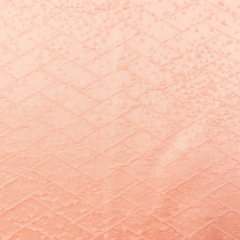 色無地 良品 しつけ糸付き 正絹 古典柄 袷仕立て 身丈168.5cm 裄丈68cm ピンク_画像6