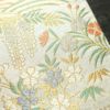 袋帯 六通柄 フォーマル用 正絹 古典柄 花 青海波 紗綾形 ベージュ_画像5