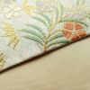 袋帯 六通柄 フォーマル用 正絹 古典柄 花 青海波 紗綾形 ベージュ_画像12