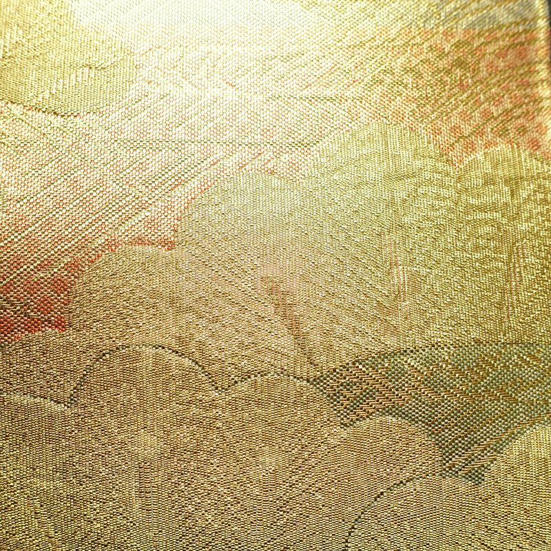 袋帯 佐賀錦 本場筑前博多織 六通柄 良品 証紙あり フォーマル用 正絹 古典柄 金・銀_画像4