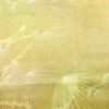 小紋 正絹 木の葉・植物柄 袷仕立て 身丈151cm 裄丈62.5cm 黄・黄土色_画像9