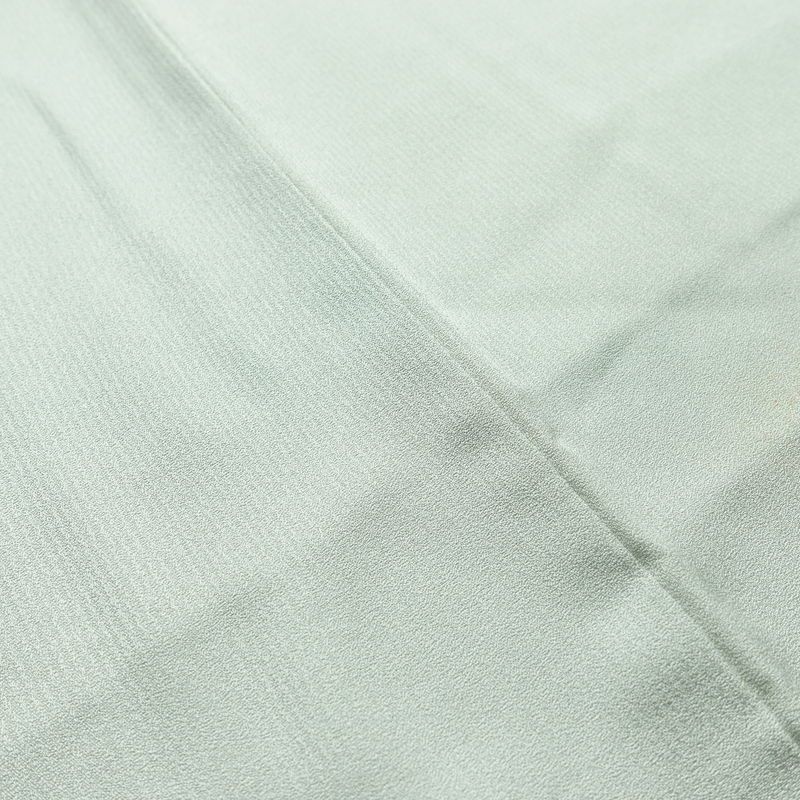 付け下げ しつけ糸付き 正絹 人物・動物柄 袷仕立て 身丈160.5cm 裄丈64.5cm 箔 刺繍 金彩 青・紺_画像13