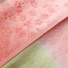 帯揚げ帯締めセット 美品 セット品 フォーマル用 正絹 花柄 箔 金彩 和装小物 ピンク_画像5