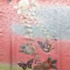 帯揚げ帯締めセット 美品 セット品 フォーマル用 正絹 花柄 箔 金彩 和装小物 ピンク_画像8