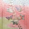 帯揚げ帯締めセット 美品 セット品 フォーマル用 正絹 花柄 箔 金彩 和装小物 ピンク_画像9