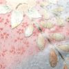 帯揚げ帯締めセット 美品 セット品 フォーマル用 正絹 花柄 箔 金彩 和装小物 ピンク_画像11