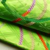 袋帯 六通柄 振袖用 正絹 古典柄 緑・うぐいす色_画像7