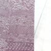 小紋 良品 正絹 古典柄 袷仕立て 身丈155cm 裄丈67.5cm 紫・藤色_画像17