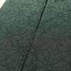 紬 正絹 花柄 袷仕立て 身丈155.5cm 裄丈63.5cm 緑・うぐいす色_画像8