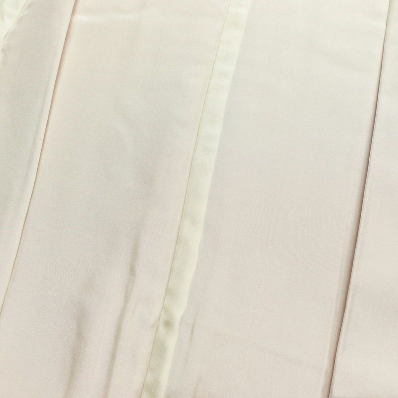 色無地 しつけ糸付き 一つ紋付き 正絹 古典柄 袷仕立て 身丈162cm 裄丈67cm ピンク_画像18