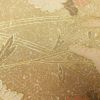付け下げ 正絹 木の葉・植物柄 袷仕立て 身丈160cm 裄丈63.5cm 箔 金彩 黄・黄土色_画像7
