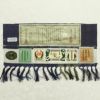 紬 良品 本場真綿絢結城紬 証紙あり しつけ糸付き 正絹 縞柄・線柄 袷仕立て 身丈158cm 裄丈63.5cm 青・紺_画像19