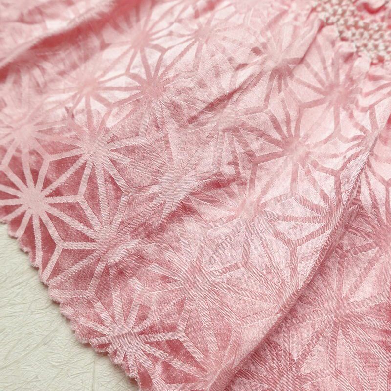 帯揚げ 絞り 正絹 古典柄 くすみピンク ピンク_画像5