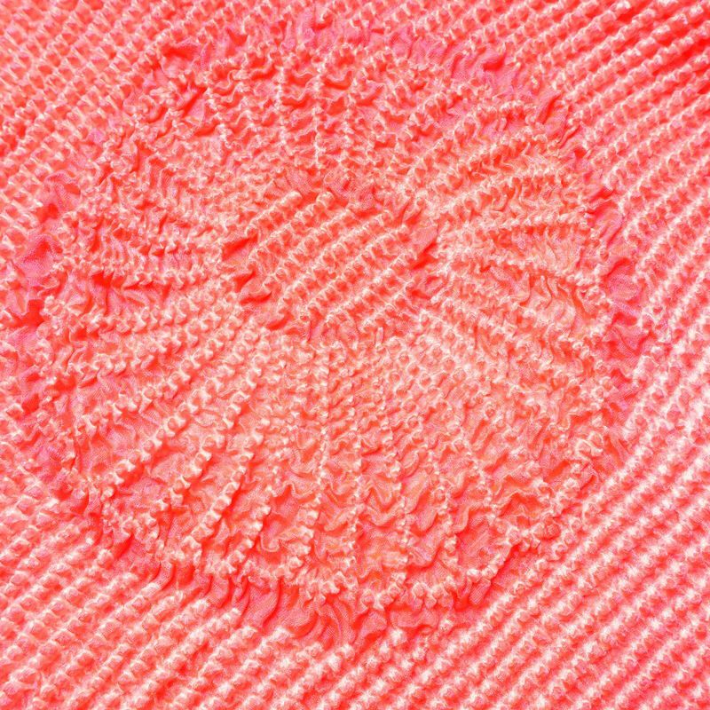 帯揚げ 絞り 正絹 花柄 ピンク_画像6