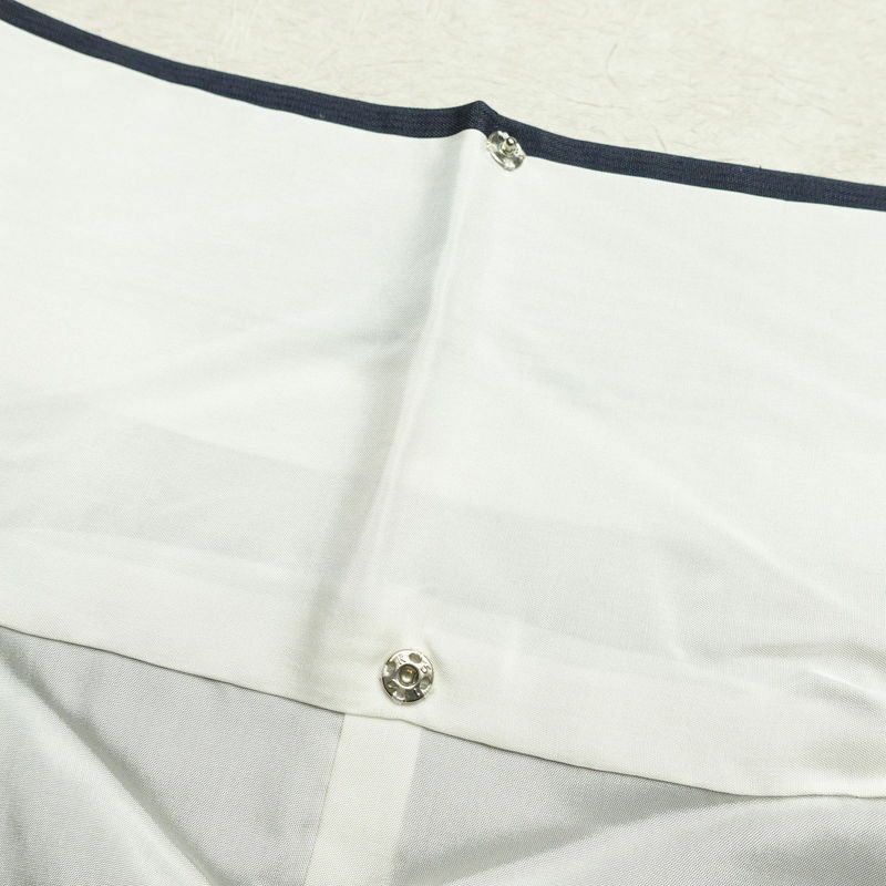 付け下げ 良品 訪問着風 紬地 飛び柄 落款入り 絞り 正絹 その他の柄 袷仕立て 身丈159.5cm 裄丈65cm ふぐ 粋 お洒落 青・紺_画像18