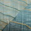袋帯 すくい織 太鼓柄 夏用 一般用 正絹 幾何学柄・抽象柄 緑・うぐいす色_画像3