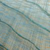 袋帯 すくい織 太鼓柄 夏用 一般用 正絹 幾何学柄・抽象柄 緑・うぐいす色_画像5