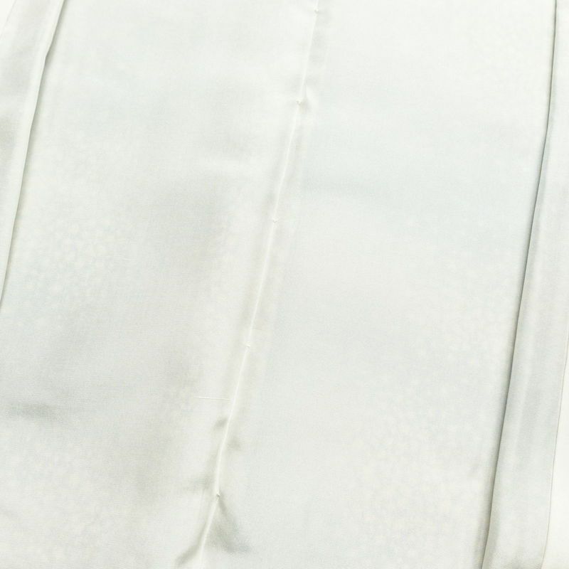 小紋 縮緬 正絹 幾何学柄・抽象柄 袷仕立て 身丈154cm 裄丈63.5cm 一部しつけ糸付き 青・紺_画像17