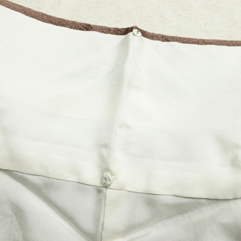 小紋 しつけ糸付き 正絹 古典柄 袷仕立て 身丈164cm 裄丈66cm 金彩 多色使い_画像19