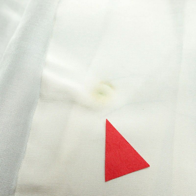 色無地 良品 しつけ糸付き 一つ紋付き 正絹 無地 袷仕立て 身丈162cm 裄丈66.5cm 紫・藤色_画像17