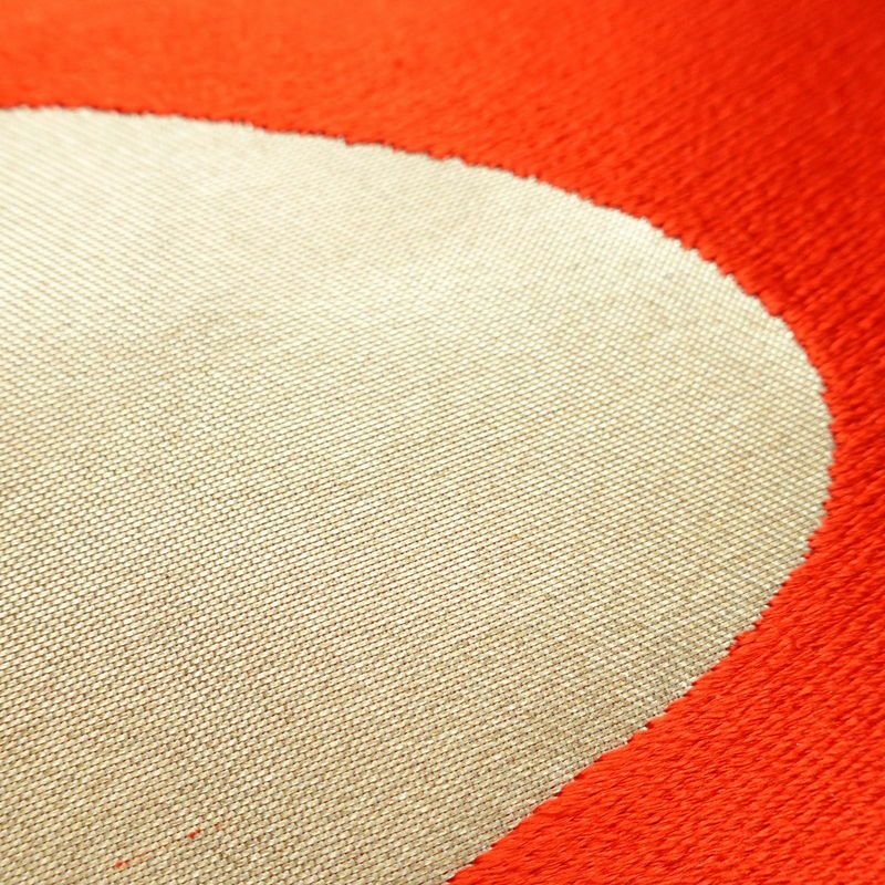 名古屋帯 太鼓柄 正絹 流水・波柄 名古屋仕立て 金・銀_画像3