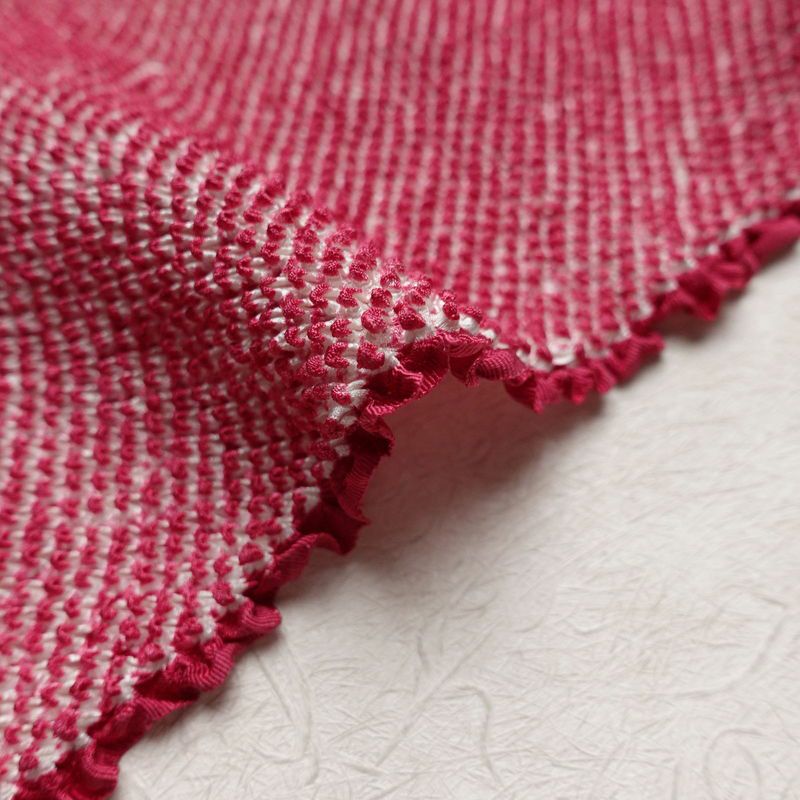 帯揚げ 絞り 正絹 古典柄 紫・藤色_画像10