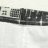 単衣 紬 正絹 チェック・格子柄 単衣仕立て 身丈163cm 裄丈66cm グレー_画像18