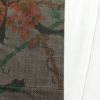 紬 しつけ糸付き 正絹 木の葉・植物柄 袷仕立て 身丈152.5cm 裄丈63.5cm 茶_画像16