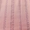 小紋 美品 縮緬 しつけ糸付き 正絹 縞柄・線柄 袷仕立て 身丈165cm 裄丈66.5cm ピンク_画像6