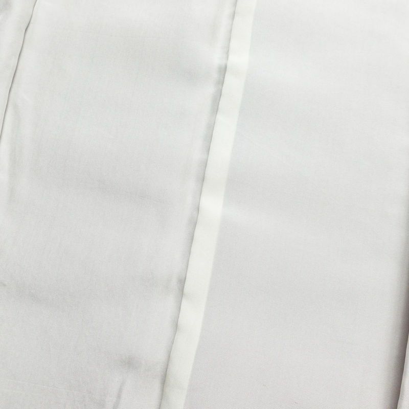 小紋 美品 縮緬 しつけ糸付き 正絹 縞柄・線柄 袷仕立て 身丈165cm 裄丈66.5cm ピンク_画像18