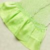 帯揚げ 良品 絞り 正絹 古典柄 緑・うぐいす色_画像4