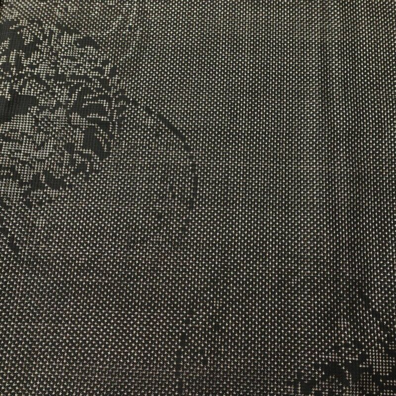 大島紬 良品 証紙なし 正絹 古典柄 袷仕立て 身丈159cm 裄丈66.5cm 茶_画像6