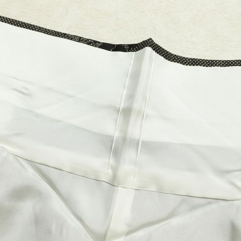 大島紬 良品 証紙なし 正絹 古典柄 袷仕立て 身丈159cm 裄丈66.5cm 茶_画像19