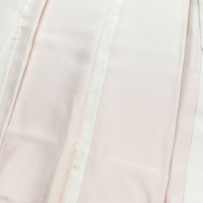 訪問着 良品 しつけ糸付き 絞り 正絹 古典柄 袷仕立て 身丈160.5cm 裄丈66.5cm 箔 綸子 刺繍 ピンク_画像19