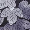 小紋 ポリエステル 木の葉・植物柄 袷仕立て 身丈165cm 裄丈67cm 一部しつけ糸付き 紫・藤色_画像7