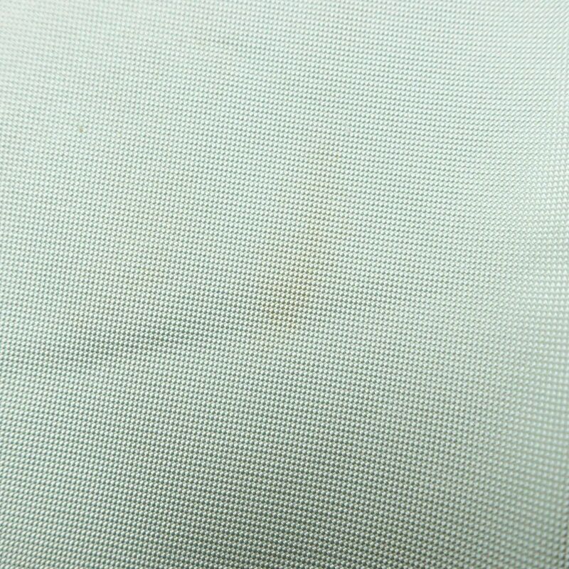 名古屋帯 太鼓柄 正絹 花柄 名古屋仕立て 緑・うぐいす色_画像16