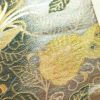 袋帯 六通柄 良品 フォーマル用 正絹 木の葉・植物柄 金・銀_画像4